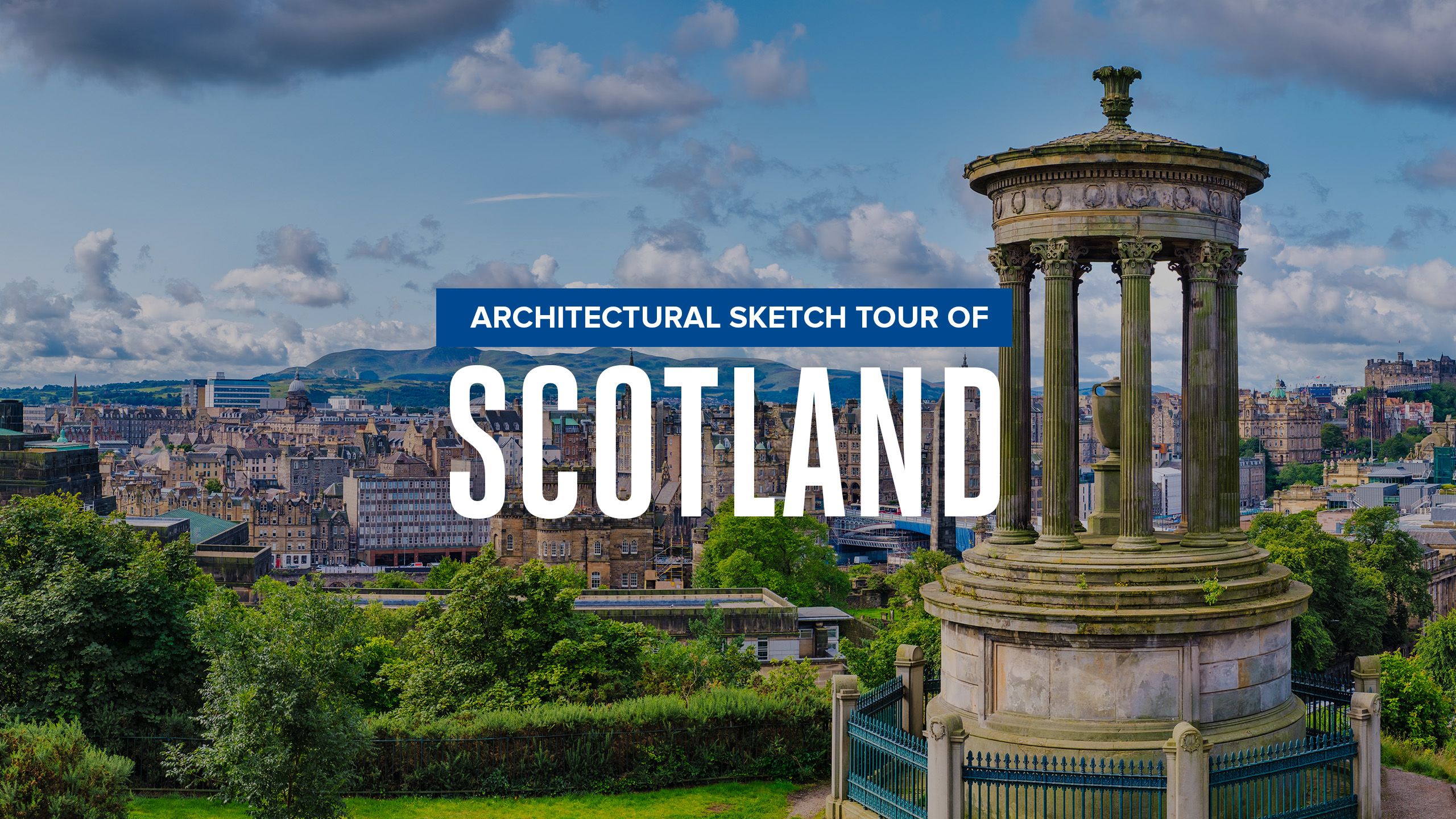 A tour of Edinburgh and Glasgow, Scotland broadens UofM architecture and design student’s foundational skills in sketching.