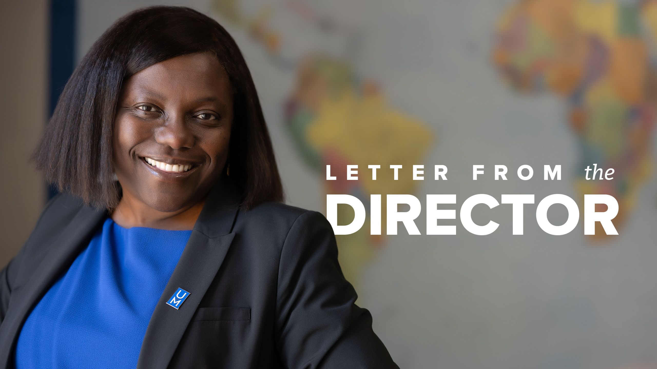 Letter from director